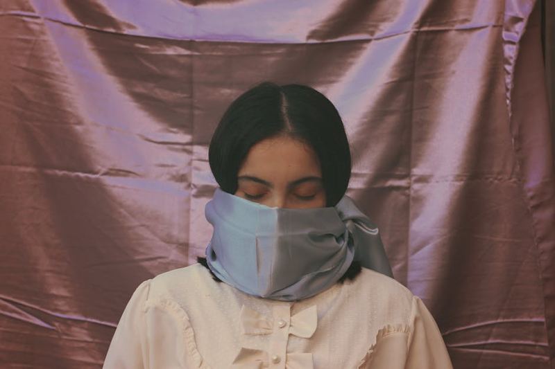 Ochre Cotton Square Wrap